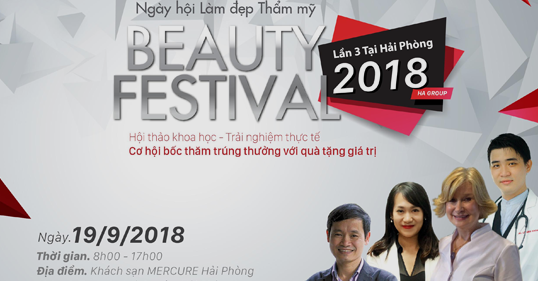 BEAUTY FESTIVAL 2018 3rd TIME IN HAI PHONG 1